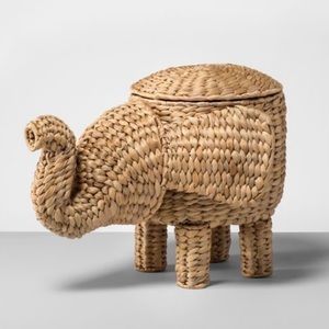 Rattan Elephant Basket Natural - Opalhouse